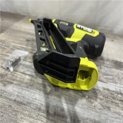 AS-IS RYOBI ONE+ HP 18V Brushless Cordless 15-Gauge 34° Angled Finish Nailer (Tool Only)