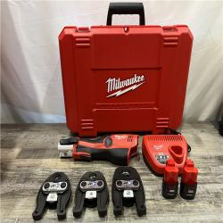 AS-IS Milwaukee 12-Volt Lithium-Ion Force Logic Cordless Press Tool Kit
