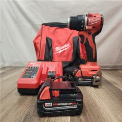 AS-IS- Milwaukee M18 18V Drill/Driver Kit