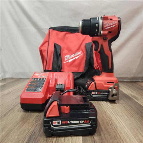 AS-IS- Milwaukee M18 18V Drill/Driver Kit