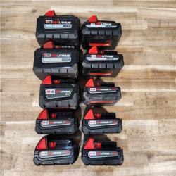HOUSTON LOCATION - AS-IS MILWAUKEE BATTERY PACK QTY - 10