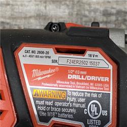 AS-IS Milwaukee 18V Lithium-Ion Cordless Drill Driver/Impact Driver Combo Kit