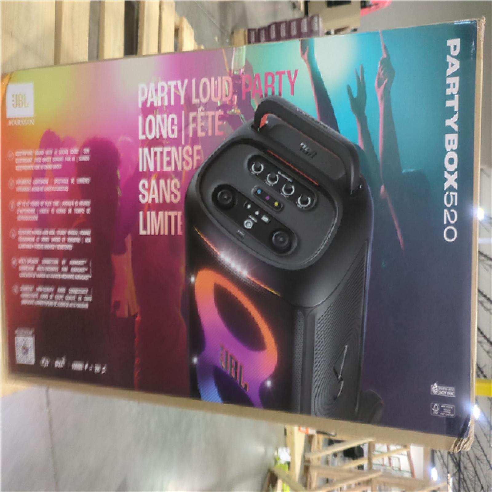 CALIFORNIA AS-IS JBL PARTYBOX520