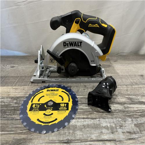 AS-IS DEWALT 20V MAX Cordless Brushless 6-1/2 in. Sidewinder Style Circular Saw (Tool Only)