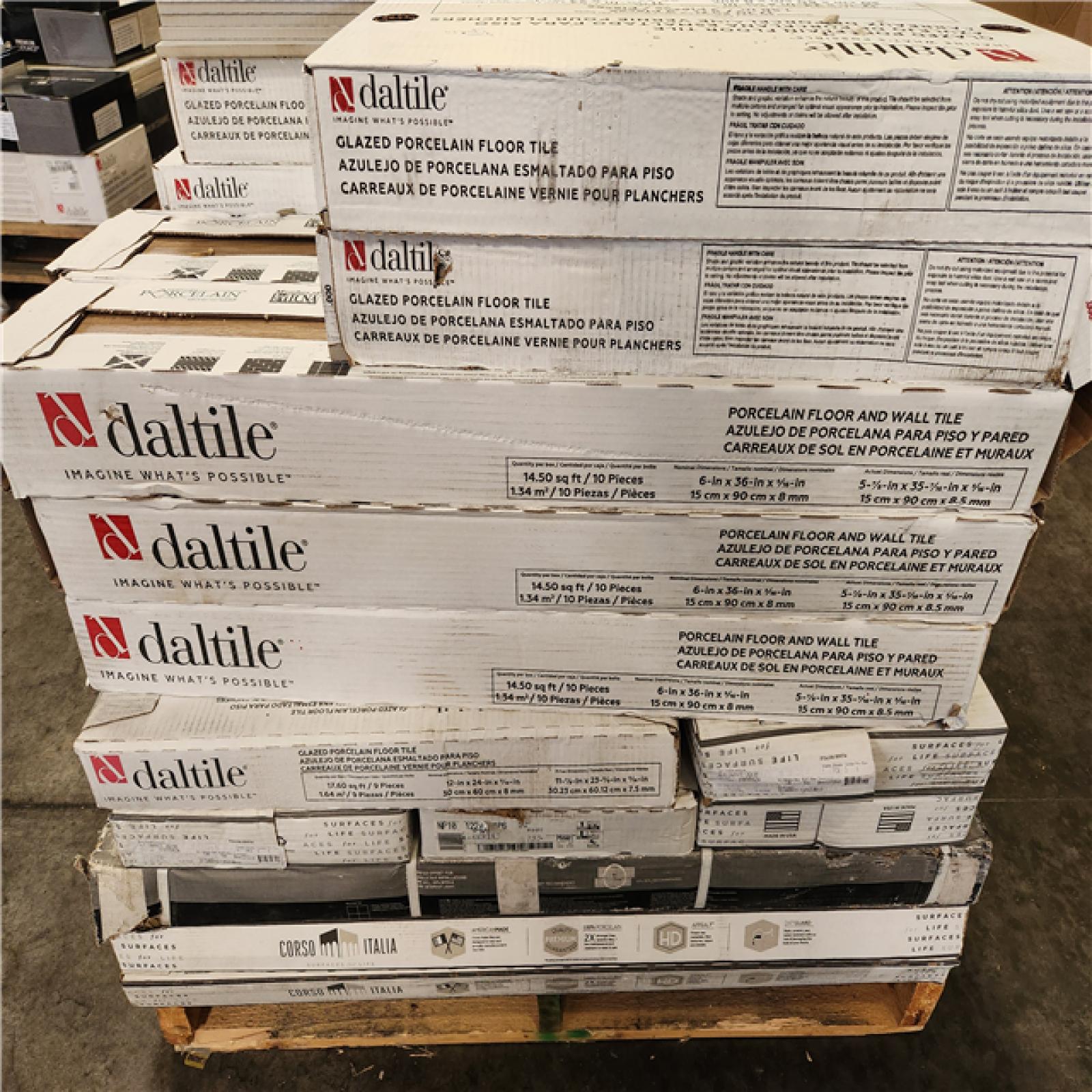 Phoenix AS-IS Mixed Home Flooring and Wall Tile Pallet