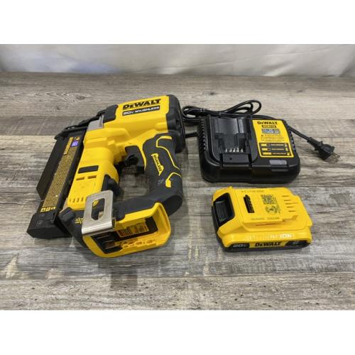 AS-IS DEWALT ATOMIC 20V MAX Lithium Ion Cordless 23 Gauge Pin Nailer Kit