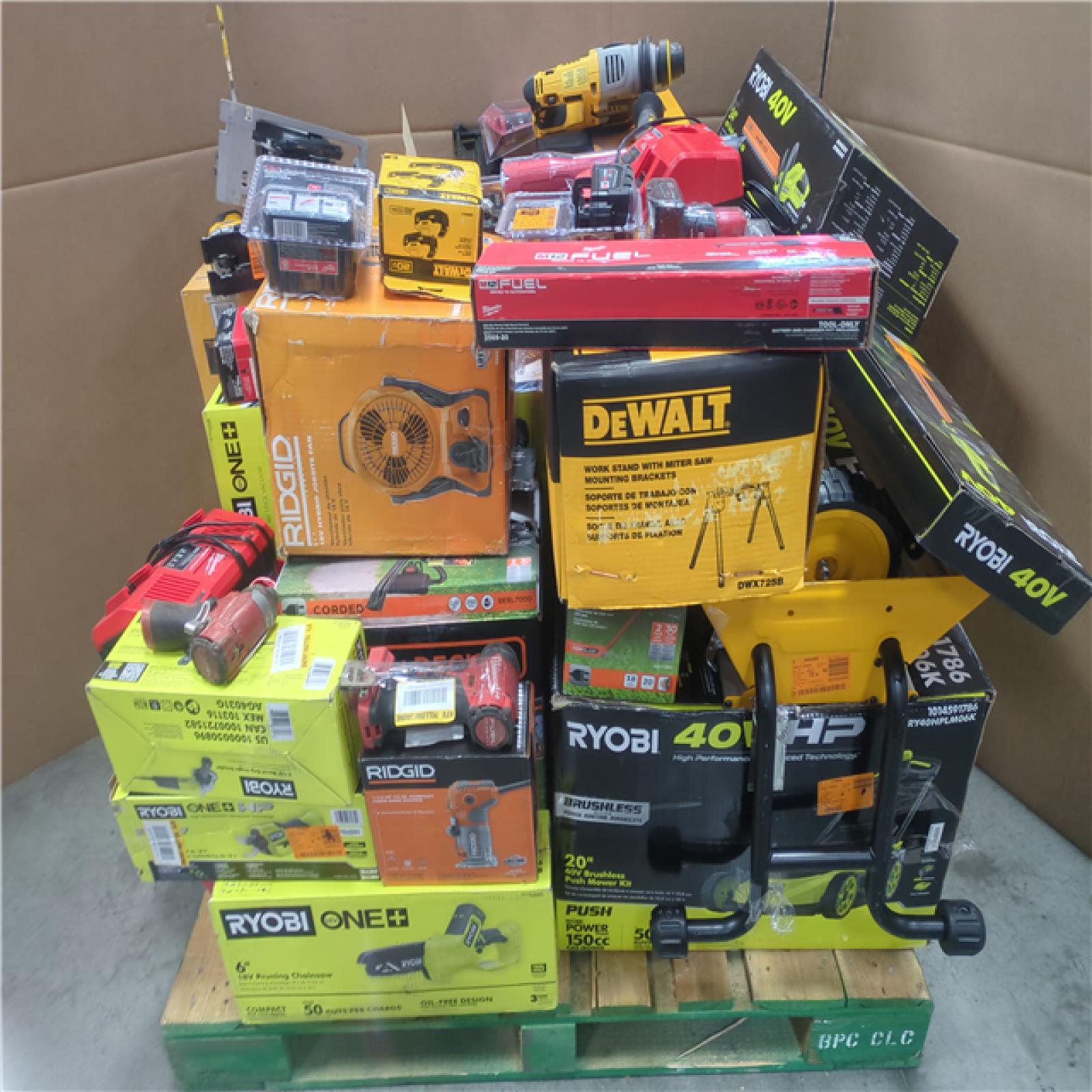 CALIFORNIA AS-IS TOOL PALLET