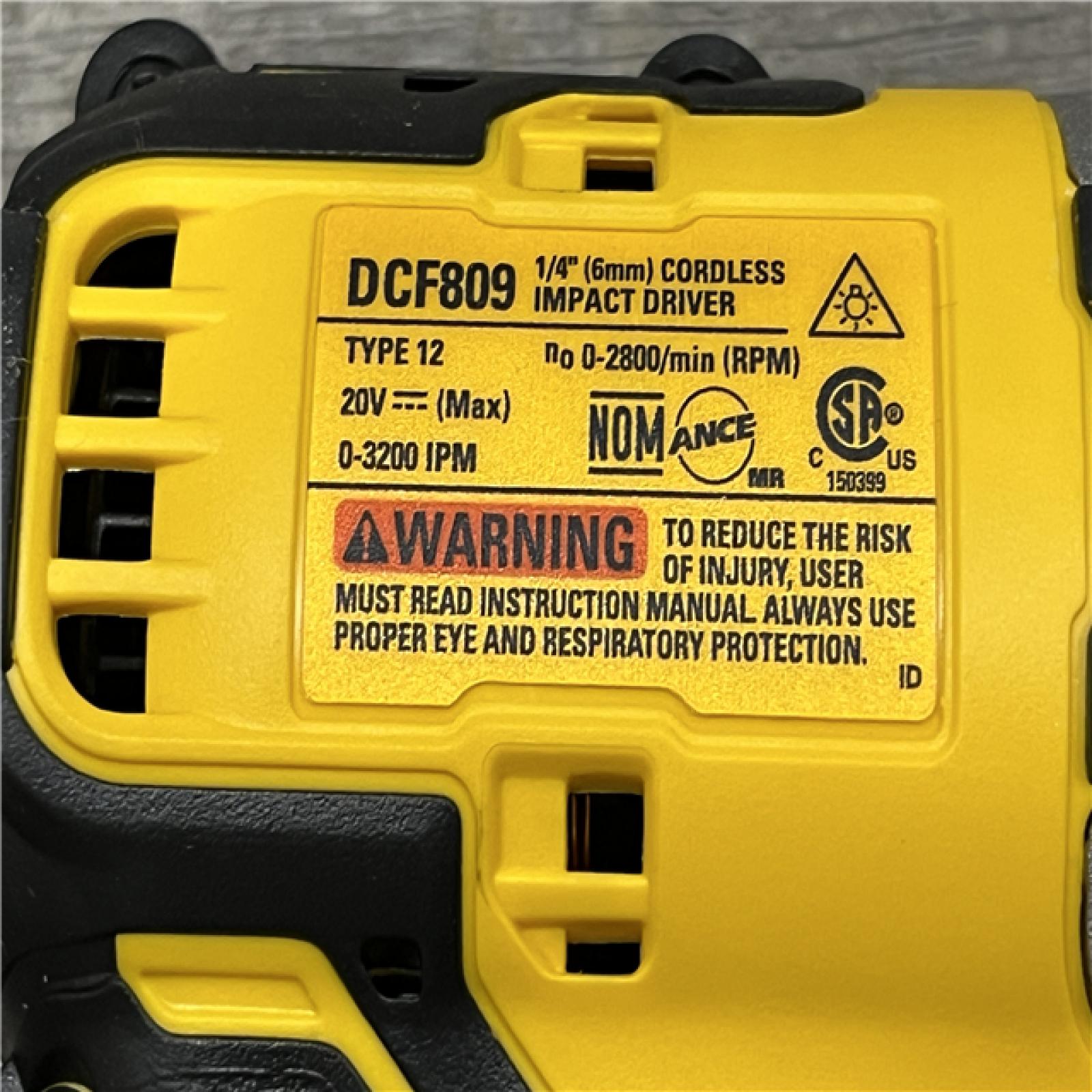 AS-IS DEWALT ATOMIC 20-Volt MAX Lithium-Ion Cordless Combo Kit