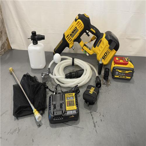 AS-IS - DEWALT 6FLEXVOLT 60V MAX 1000 PSI 1.0 GPM Cold Water Cordless Battery Power Cleaner Kit