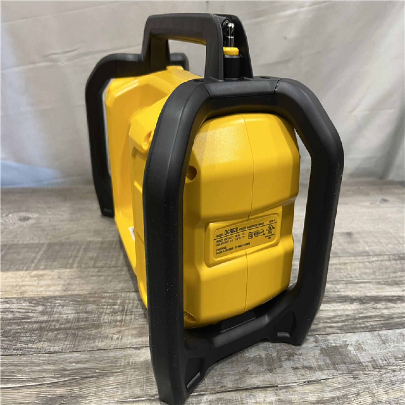 AS-IS DEWALT 20V MAX Compact Cordless Bluetooth Radio (Tool Only)