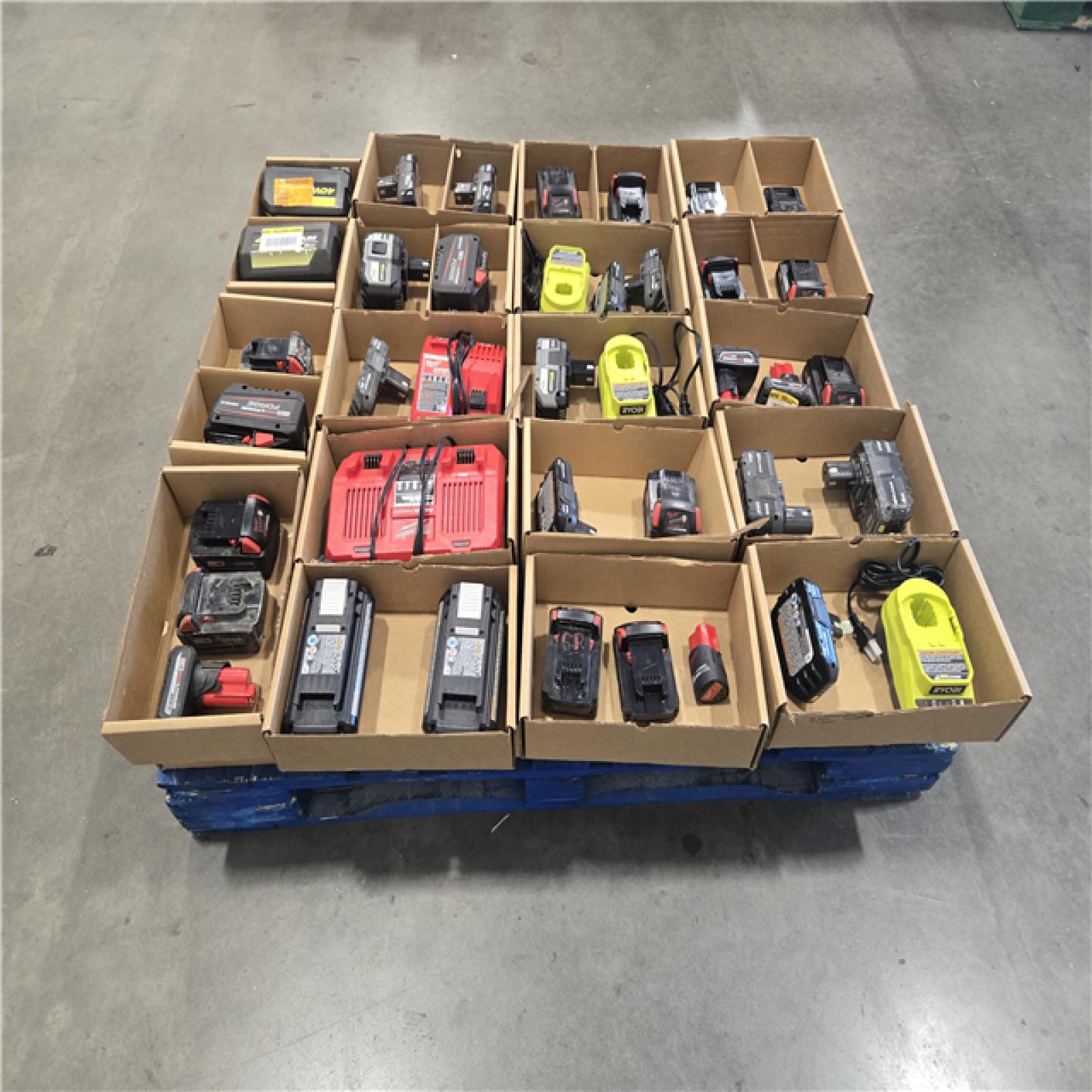 DALLAS LOCATION AS-IS- BATTERY PALLET