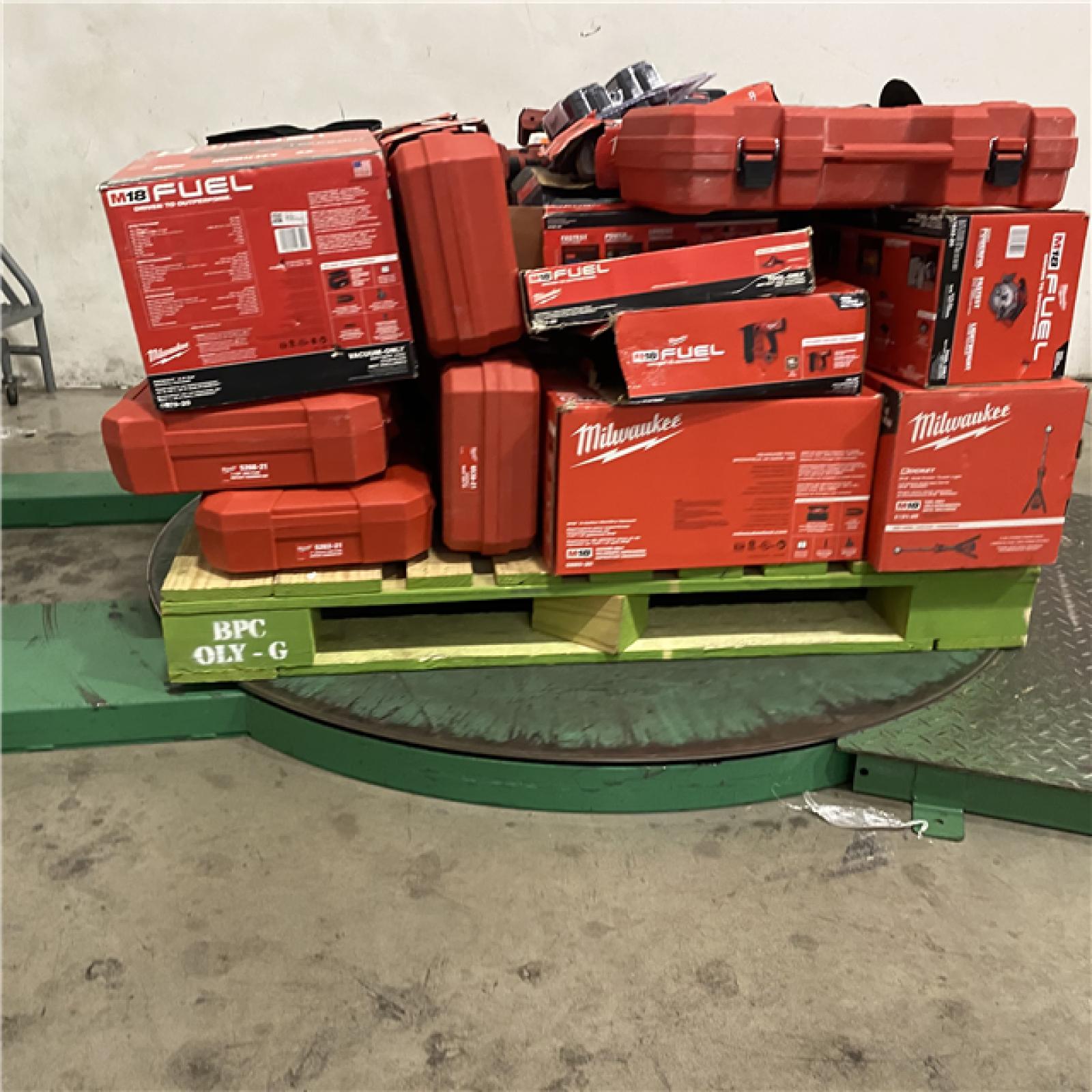 Dallas Location - As-Is MILWAUKEE Tool Pallet
