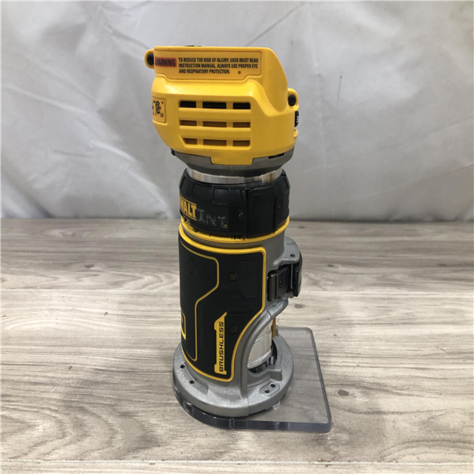 AS-IS Dewalt 20V MAX XR Cordless Compact Router (Tool Only)