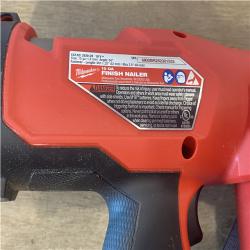AS-IS Milwaukee FUEL 18V Lithium-Ion Brushless Cordless Gen II 15-Gauge Angled Nailer (Tool-Only)