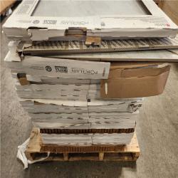 Phoenix AS-IS Daltile Sanbristol White Marvel 24 in. x 48 in. Matte Color Body Porcelain Stone Look Floor and Wall Tile (396 sq. ft. /26 case)