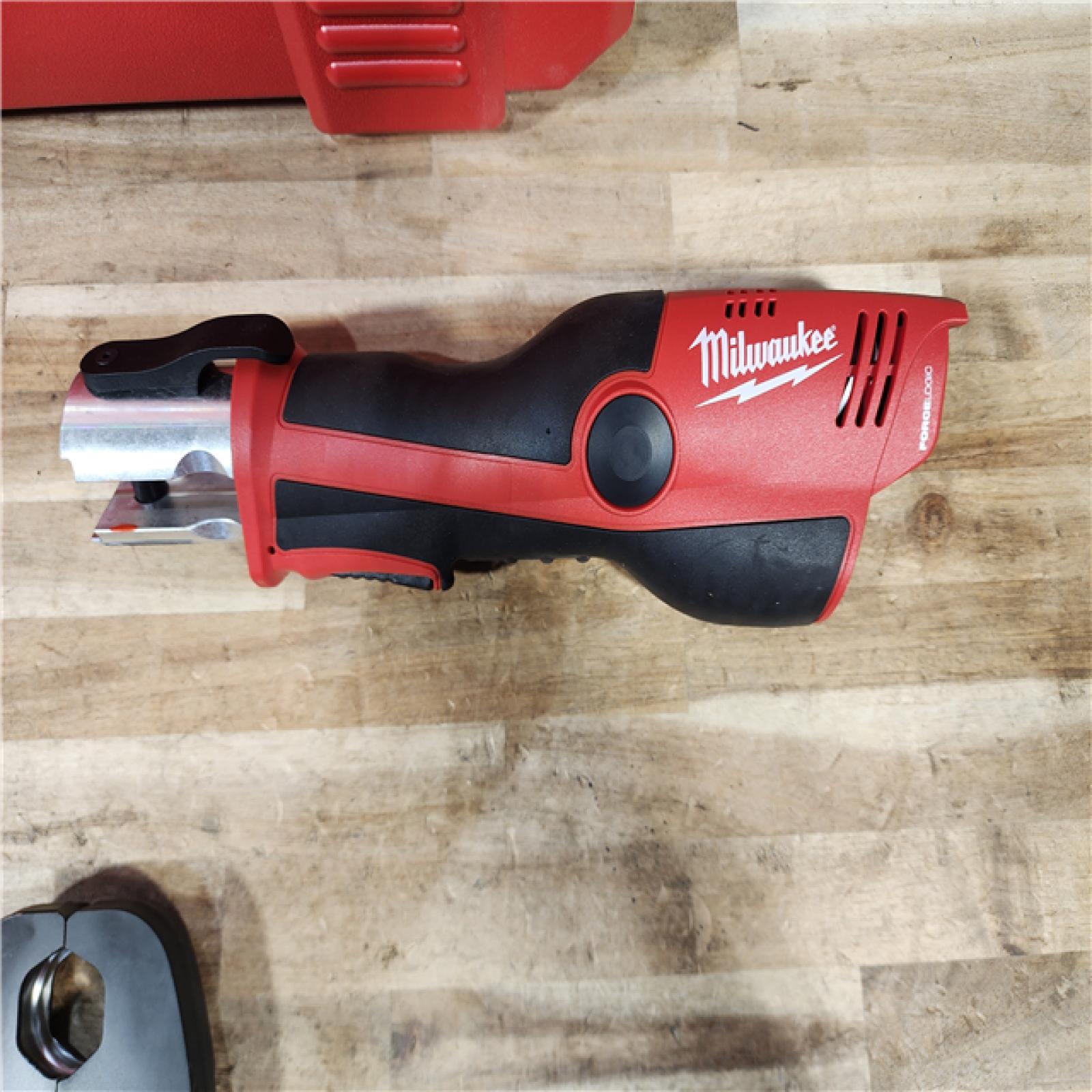 HOUSTON LOCATION - AS-IS (APPEARS LIKE NEW) M12 12-Volt Lithium-Ion Force Logic Cordless Press Tool Kit (3 Jaws Included) with Two 1.5 Ah Battery and Hard Case