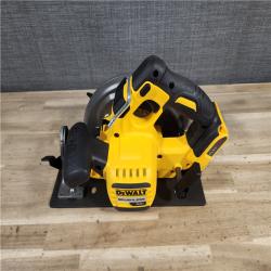 HOUSTON LOCATION - AS-IS DeWALT Flexvolt Max 7-1/4  60V Brushless Circular Saw DCS578B (Bare Tool)