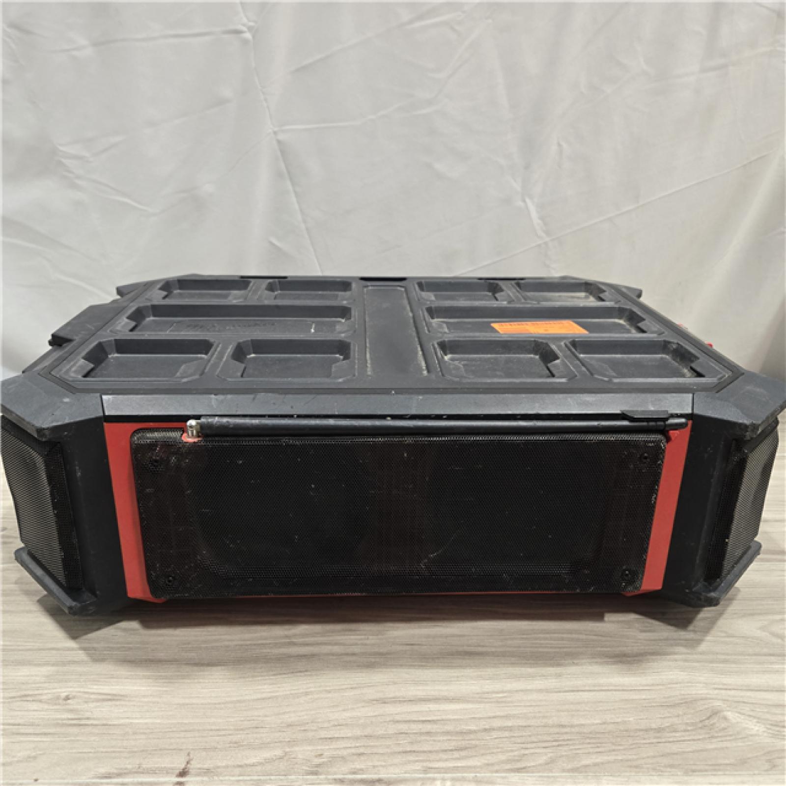 AS-IS Milwaukee 2950-20 18V M18 PACKOUT Cordless Radio + Charger (Tool Only)