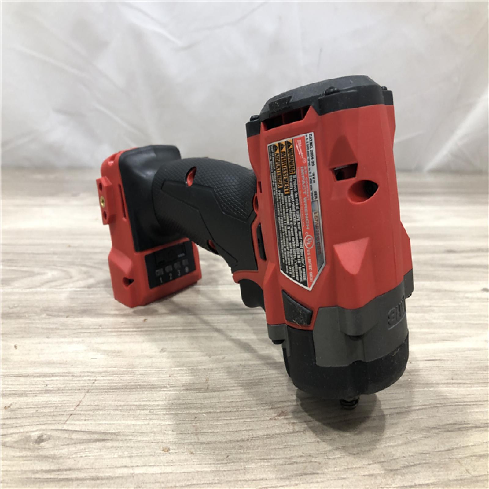 AS-IS Milwaukee FUEL GEN-3 18V Lithium-Ion Cordless 3/8 in. Compact Impact Wrench  (Tool-Only)
