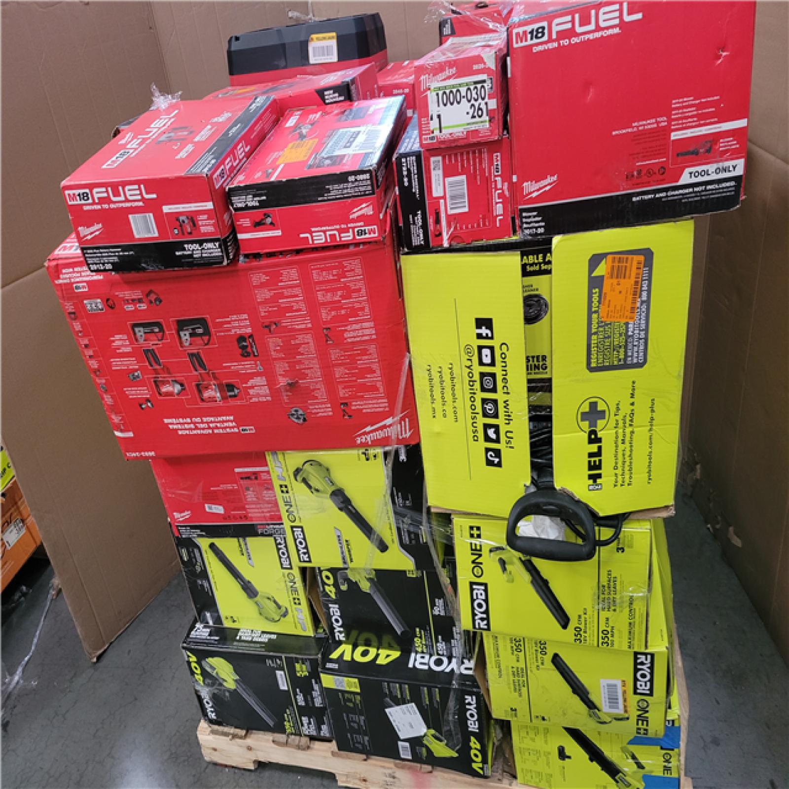 CALIFORNIA AS-IS TOOL PALLET