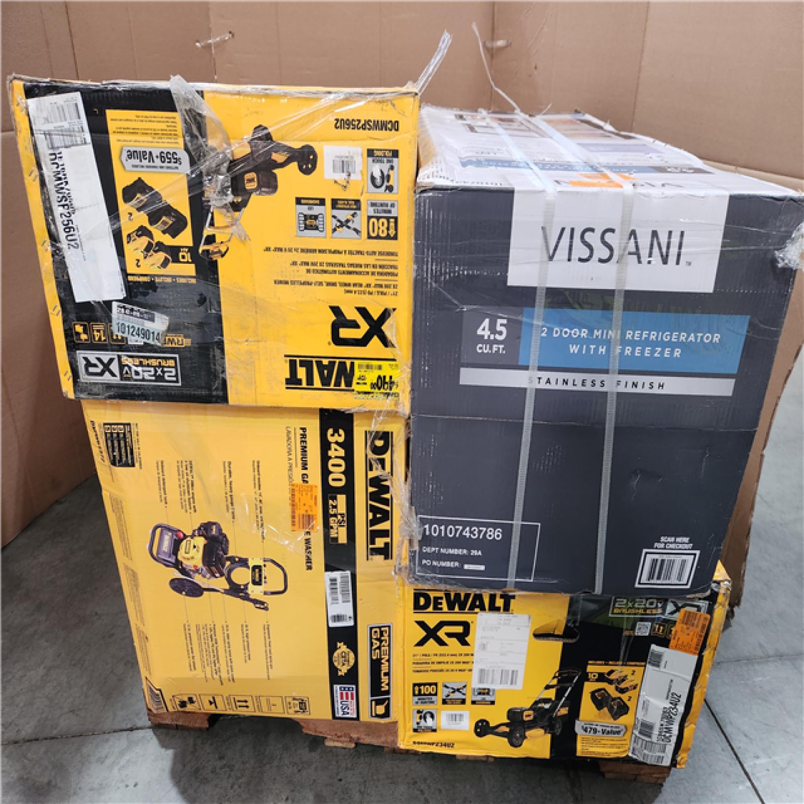 CALIFORNIA AS-IS TOOL PALLET