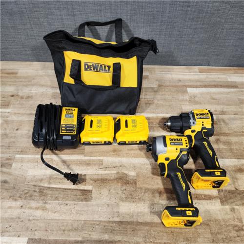 HOUSTON LOCATION - AS - IS DEWALT ATOMIC 20-Volt MAX Lithium-Ion Cordless Combo Kit