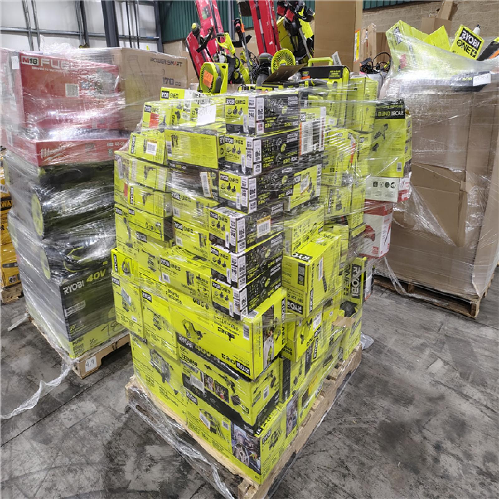 Pittston Location As-Is Power Tools Partial Truckload (11 Pallets) 9579-A