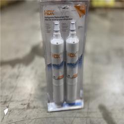 DALLAS LOCATION - NEW! HDX FML-2 Premium Refrigerator Water Filter Replacement Fits LG LT600P (2-Pack)