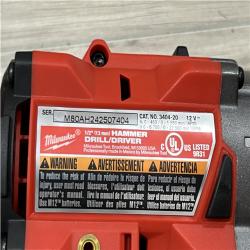 AS-IS Milwaukee FUEL 12-Volt Lithium-Ion Brushless Cordless Hammer Drill and Impact Driver Combo Kit