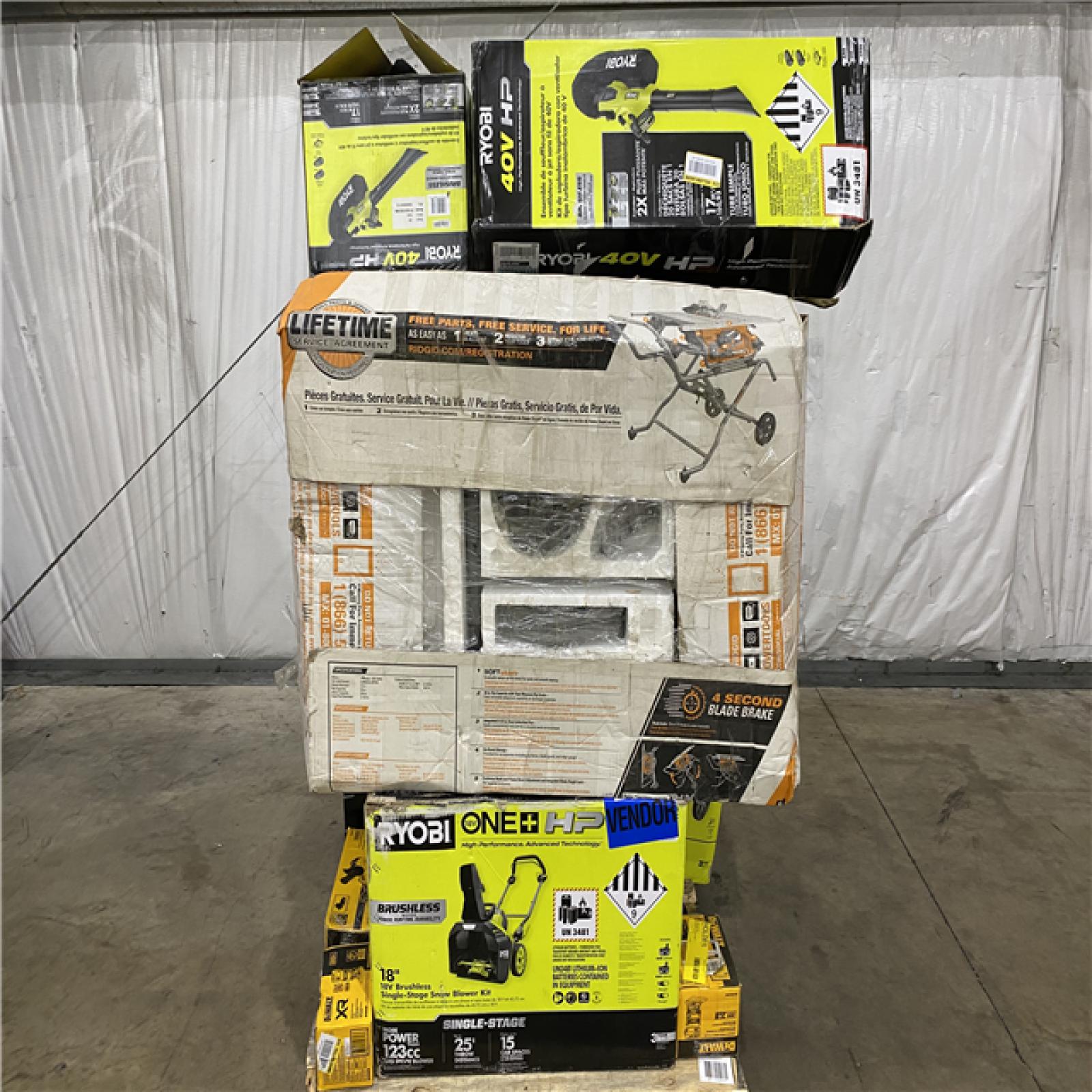 Houston Location AS IS - Tool Pallet