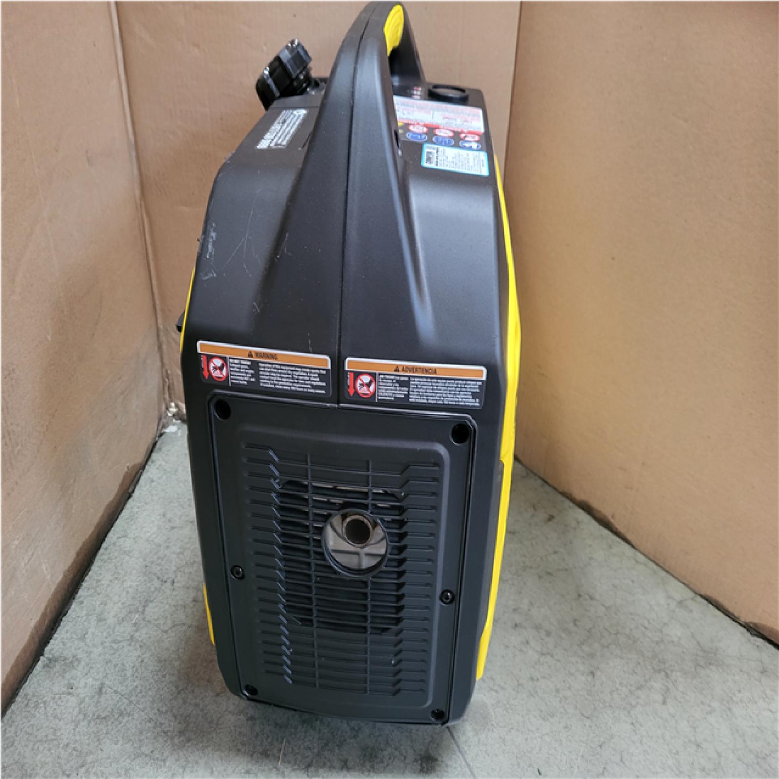 CALIFORNIA AS-IS CHAMPION 4 500 STARTING WATT/ 3 250 RUNNING WATT PORTABLE GENERATOR