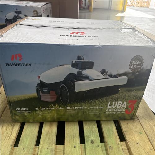 CALIFORNIA AS IS MAMMOTION LUBA 3 AWD