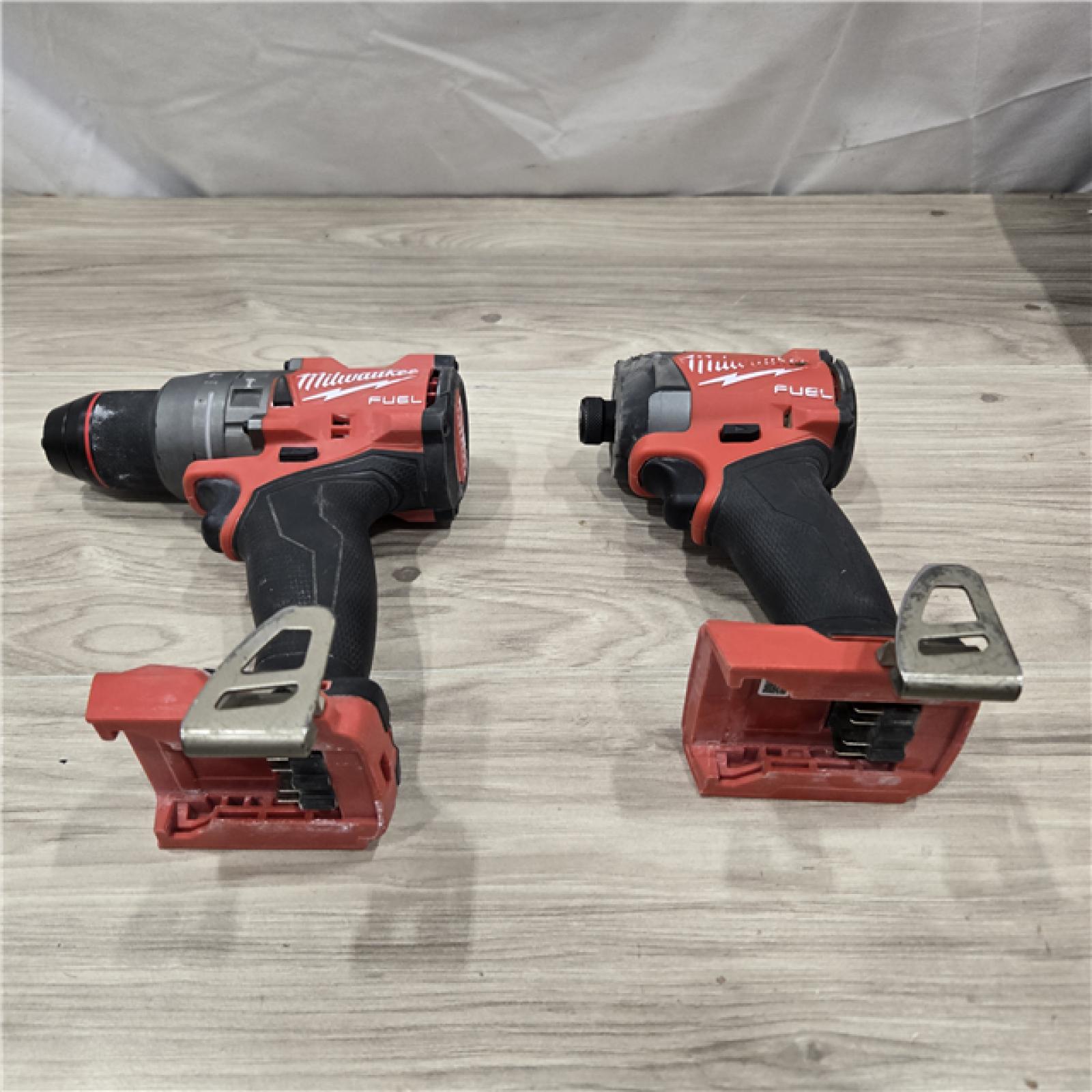 AS-IS MILWAUKEE FUEL 18V Cordless Hammer Drill and Impact Driver Combo Kit