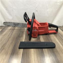 AS-IS Milwaukee FUEL 16 in. 18V Lithium-Ion Brushless Battery Chainsaw (Tool-Only)