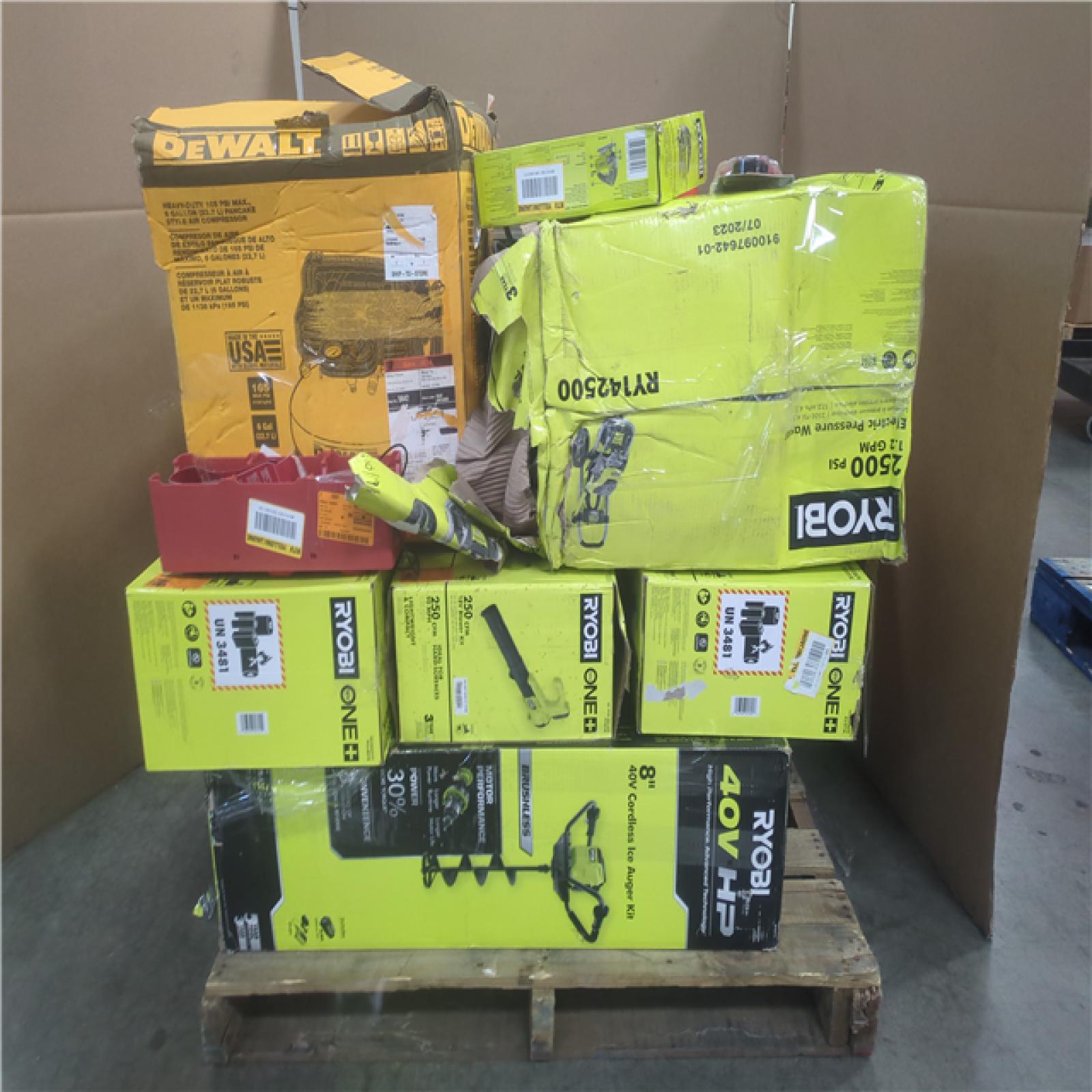 CALIFORNIA AS-IS TOOL PALLET