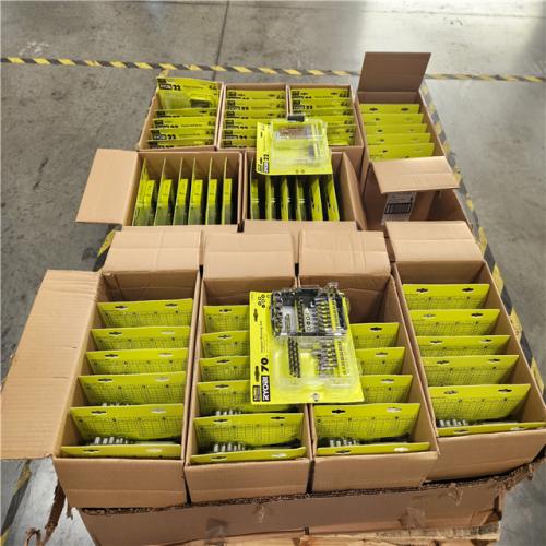 CALIFORNIA NEW RYOBI 22PC TITANIUM DRILL BIT SET & 70PC IMPACT DRIVING SET