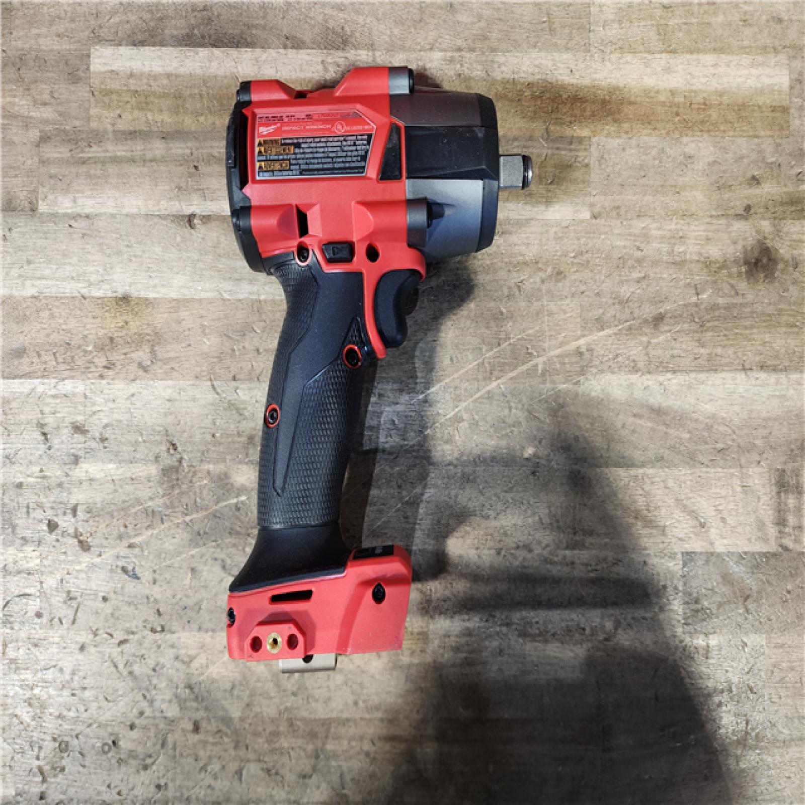 HOUSTON LOCATION - AS-IS (APPEARS LIKE NEW) Milwaukee 2962-20  M18 18V Fuel 1/2 Mid-Torque Impact Wrench Cordless Lithium-Ion Brushless (Tool-Only)