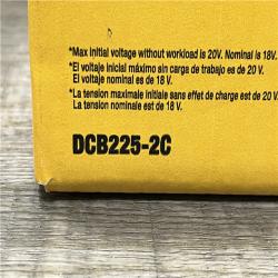 NEW - DEWALT 20V MAX Lithium-Ion Battery Kit with 5.0Ah and 2.0Ah Battery and Charger