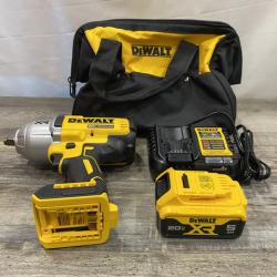 AS-IS DEWALT 20V MAX Lithium-Ion Cordless 1/2 in. Impact Wrench Kit
