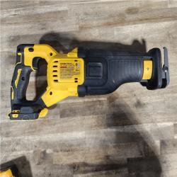 HOUSTON LOCATION - AS-IS DeWalt 20V MAX XR Cordless Brushless Reciprocating Saw W/ BATTERY & CHARGER