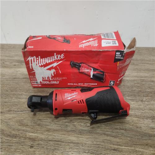 Phoenix Location NEW Milwaukee M12 12V Lithium-Ion Cordless 1/4 in. Ratchet (Tool-Only)