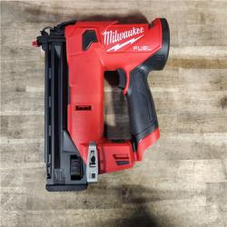 HOUSTON LOCATION - AS-IS M12 FUEL 12-Volt Lithium-Ion Brushless Cordless 18-Guage Compact Brad Nailer (Tool Only)