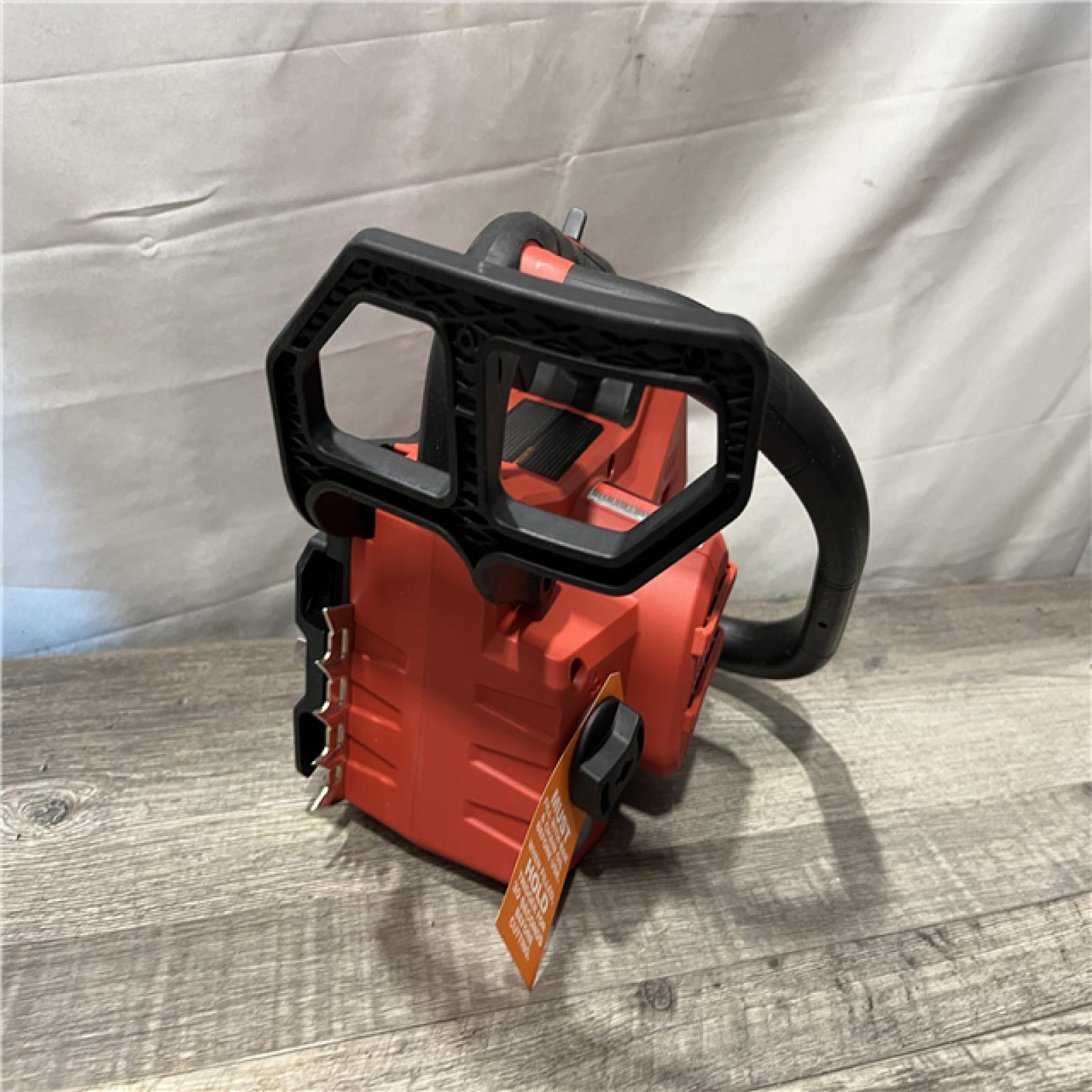 AS-IS Milwaukee FUEL 14 in. 18V Lithium-Ion Brushless Cordless Battery Top Handle Chainsaw (Tool Only)