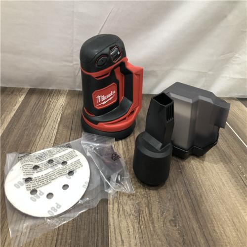 AS-IS Milwaukee 18V Lithium-Ion Cordless 5 in. Random Orbit Sander (Tool-Only)