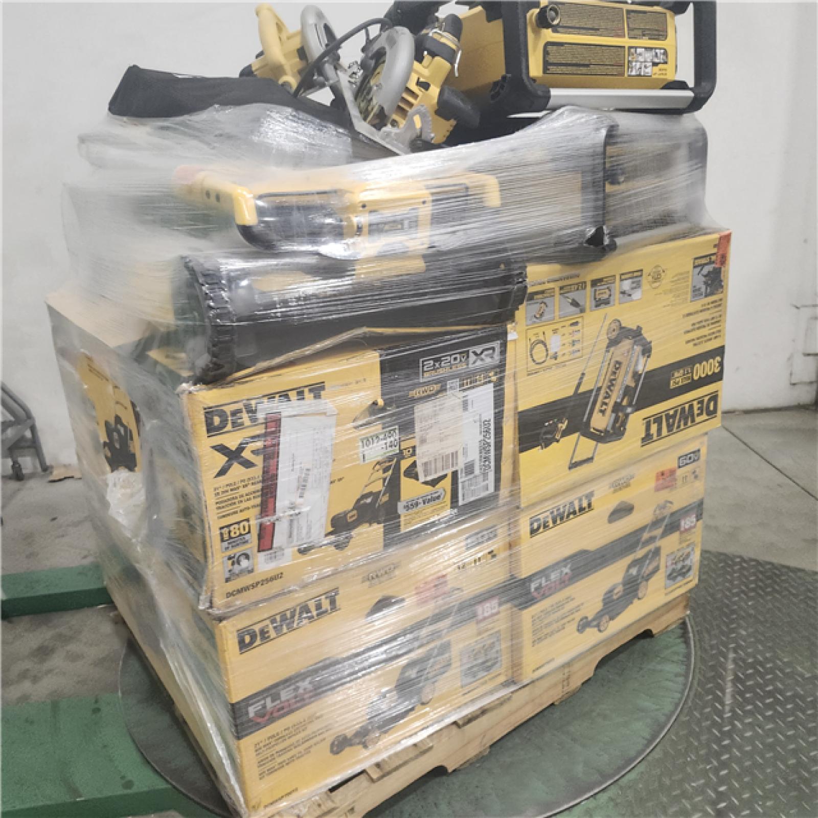 Dallas Location - As-Is DEWALT Tool Pallet