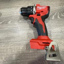AS-IS Milwaukee 18V Lithium-Ion Brushless Cordless 1/2 in. Compact Drill/Driver Kit