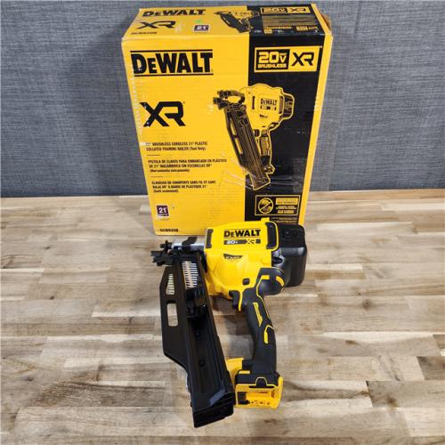 HOUSTON LOCATION - AS-IS DEWALT 20-Volt 21° Cordless Framing Nailer (Tool-Only)