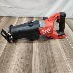 AS-IS Milwaukee M18 Fuel 18V Brushless Super Sawzall Reciprocating Saw 2722-20 (Bare Tool)