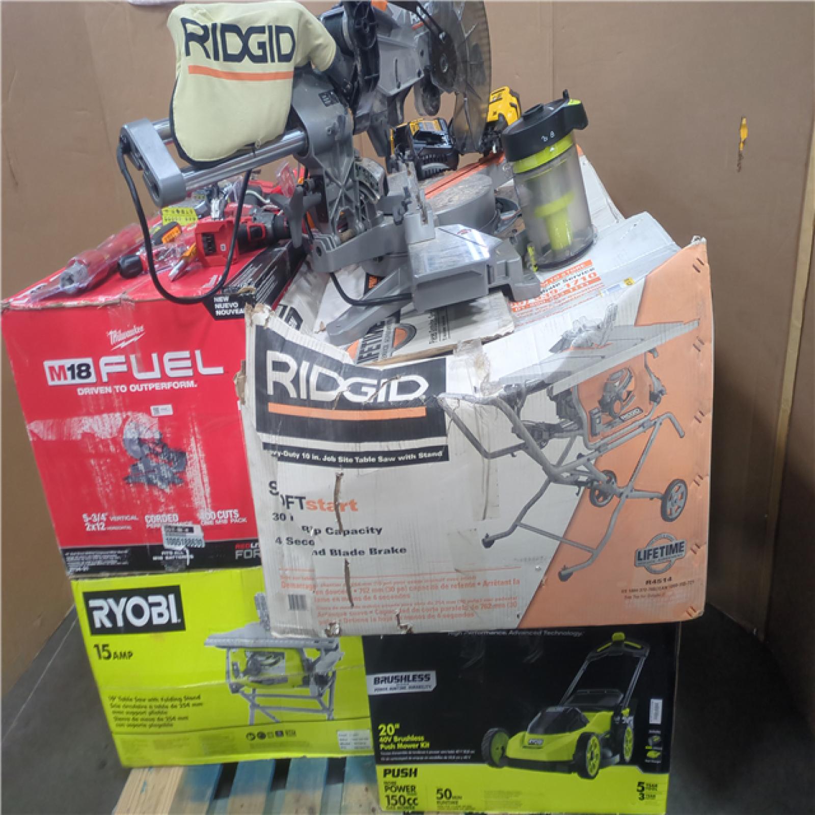 CALIFORNIA AS-IS TOOL PALLET