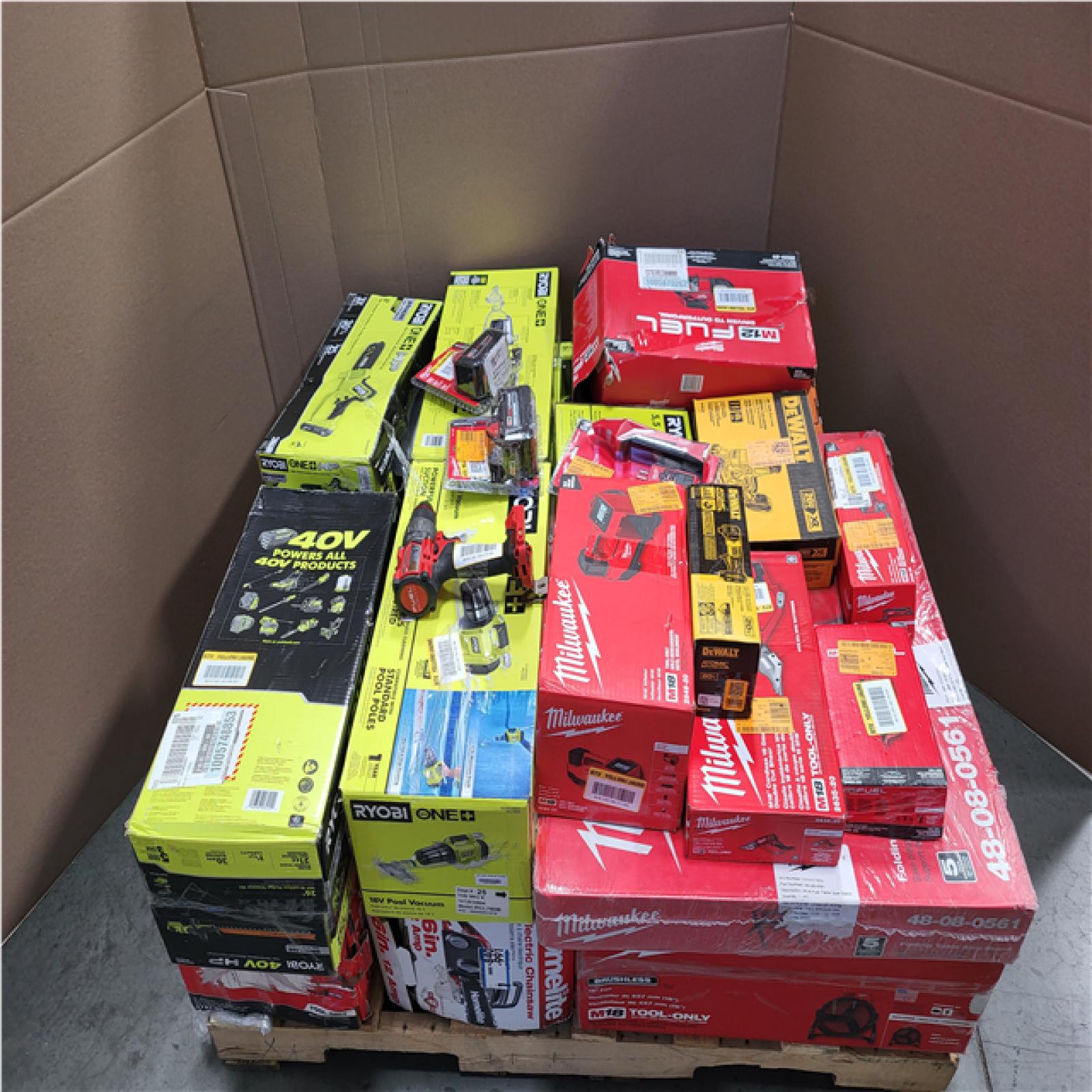 CALIFORNIA AS-IS TOOL PALLET